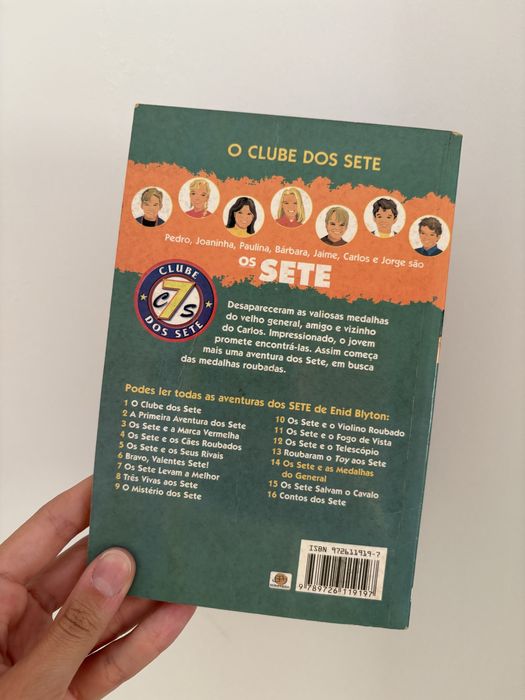 Livro “Os Sete e as Medalhas do General”