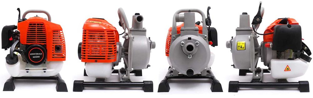 KRAFT&DELE Motopompa Pompa Do Wody Spalinowa 1 Cal + 3x Olej KD5060