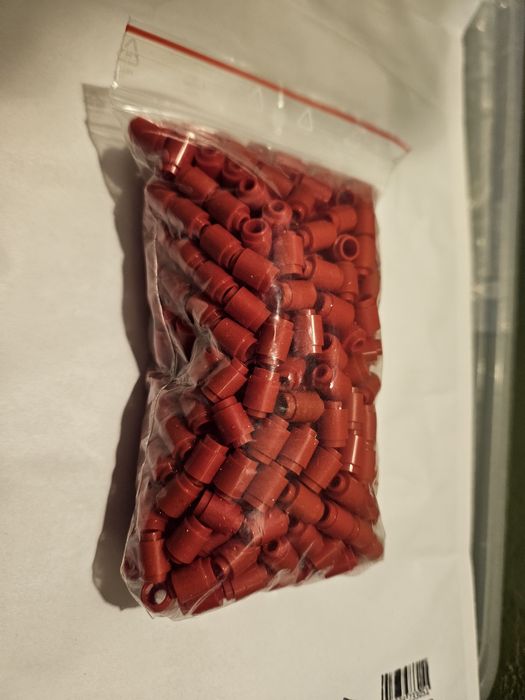Lego Brick 1x1 Round Red ok 400 szt.