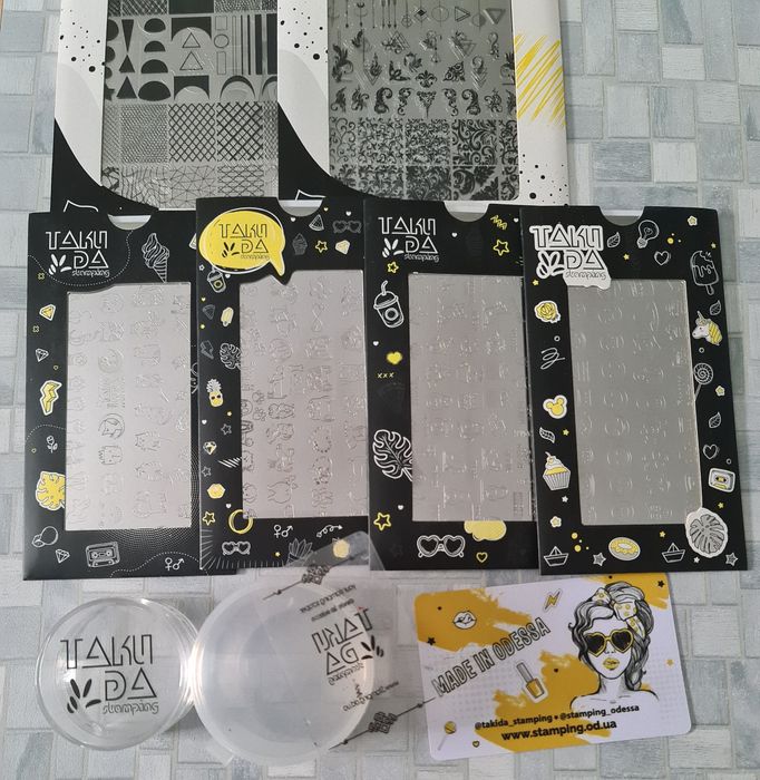 Пластини для стемпінгу