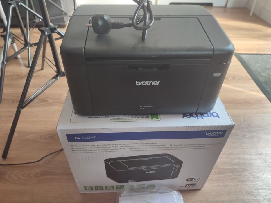 Drukarka laserowa Brother HL 1222 WE WI Fi nowa