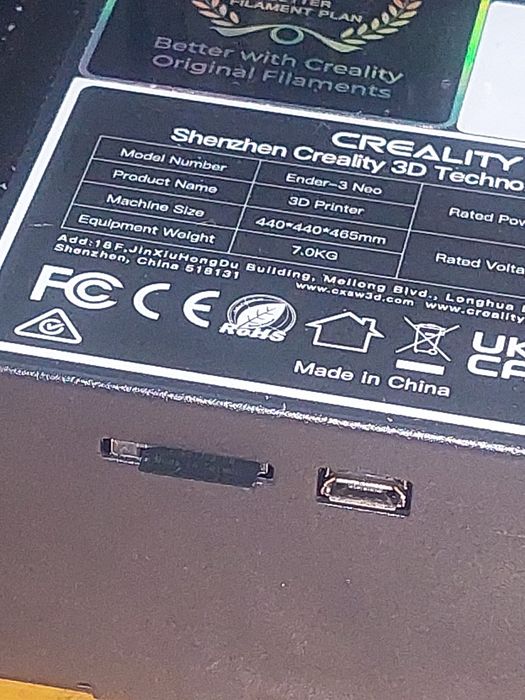 Leitor de sdcard tf-card para ender 3