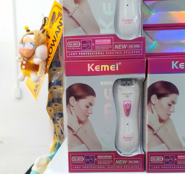 Elektryczny depilator dla kobiet