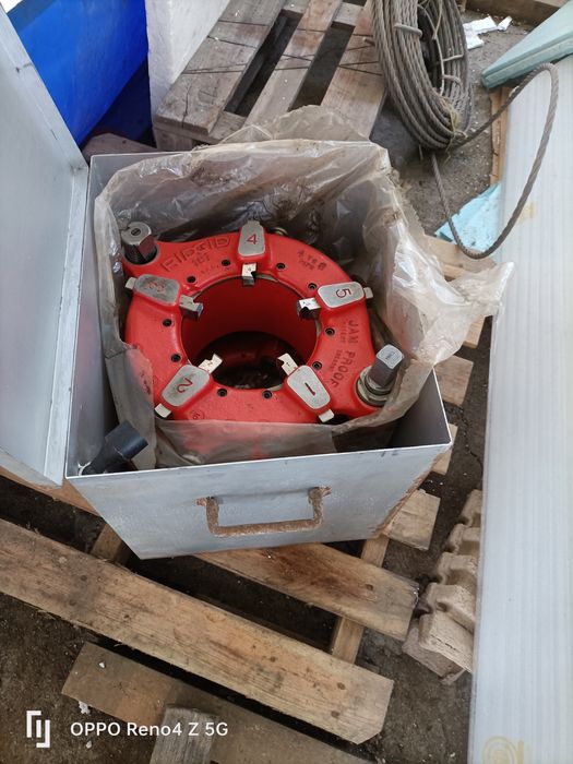 Máquina abrir rosca RIDGID 535, Cabeçotes RIDGID ,4 e 6 Novos