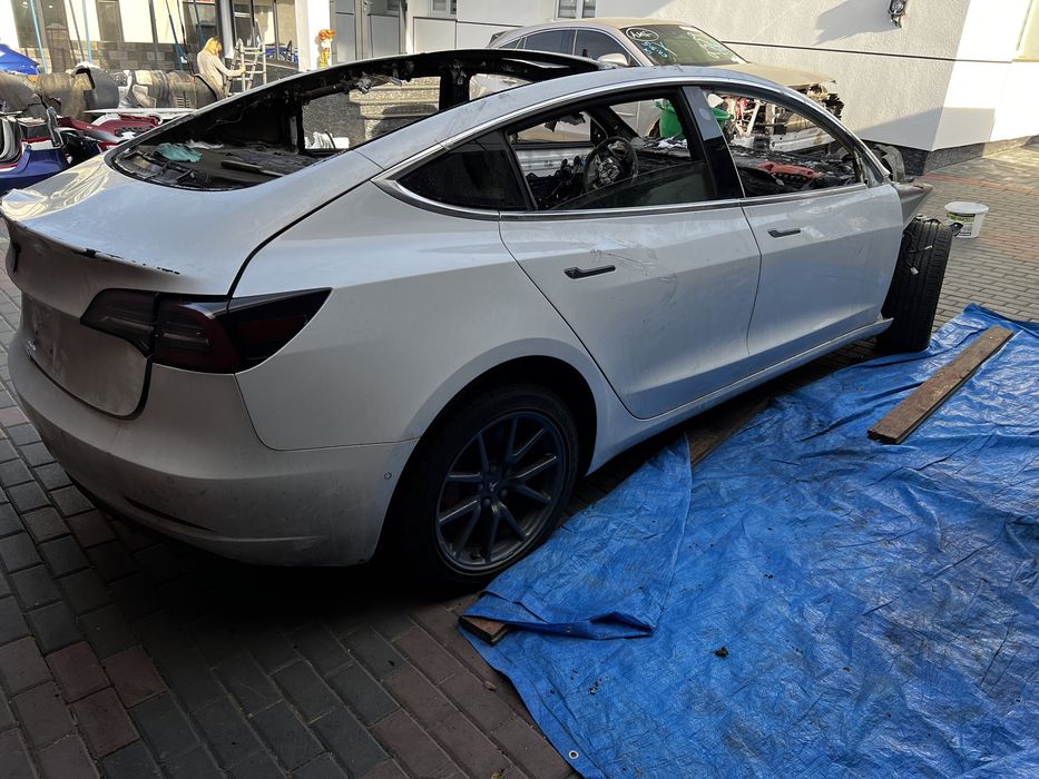 Tesla Model 3 Y Цапфа Стійка Ричаг Тяга Підрамник Рейка комплект