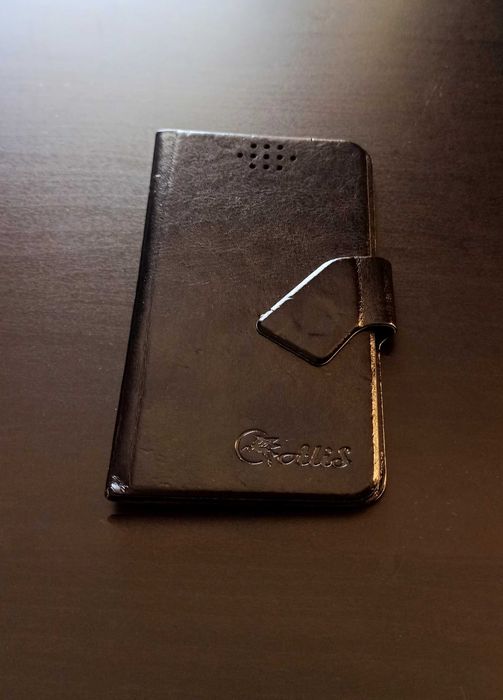 Etui skórzane nowe do telefonu lub kalkulatora