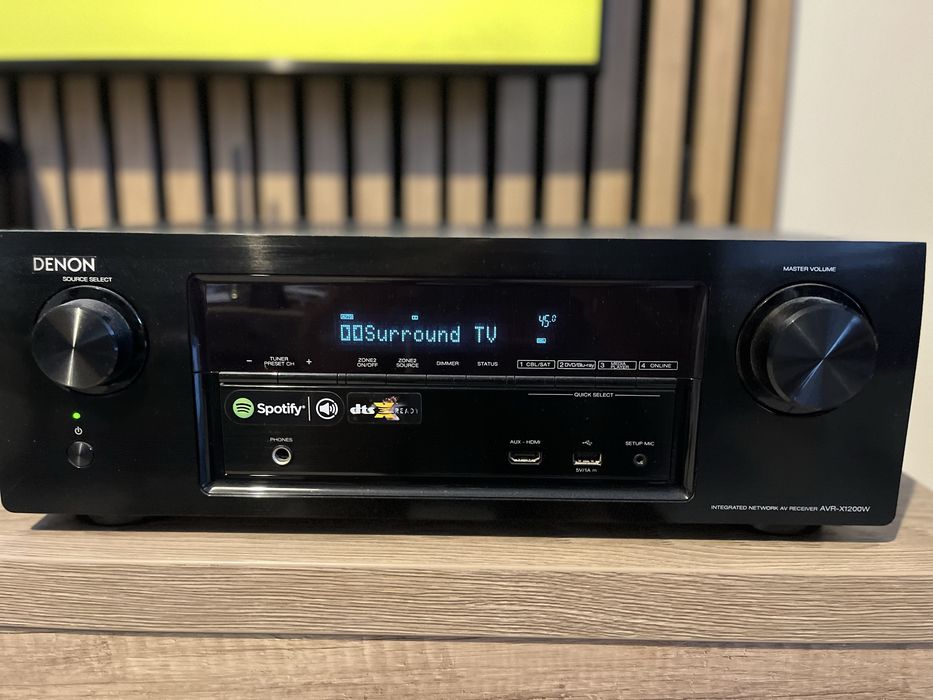 Zestaw kina domowego Denon + Teufel głośniki