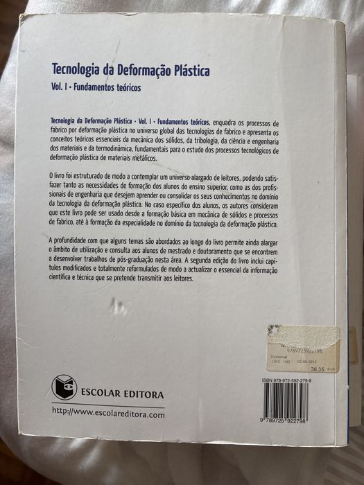 Livros - Livros “Tecnologia Mecânica”