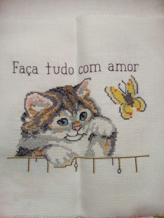 Trabalhos em Ponto Cruz!!! A um preço espetacular!!!