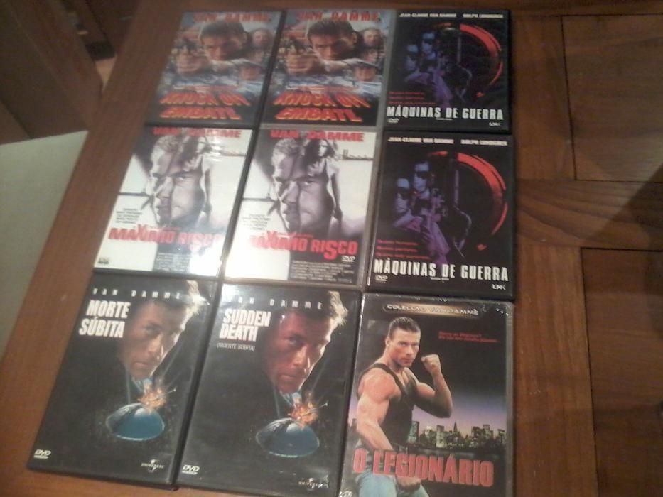 DVD - Diversos Van Damme