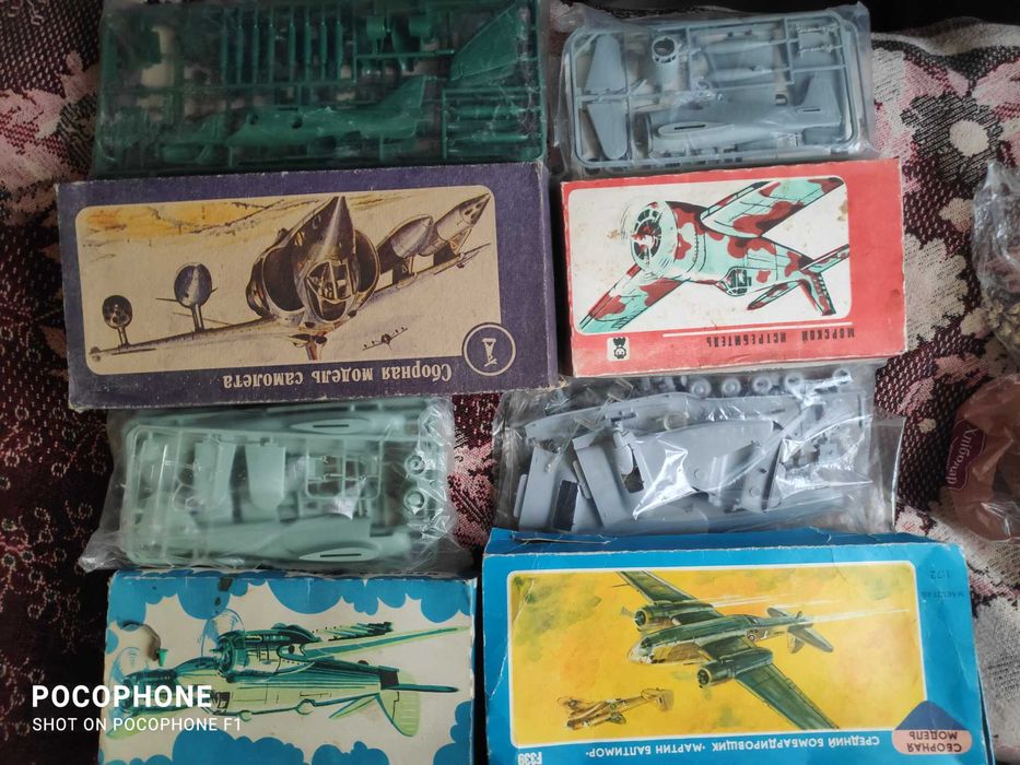 Модели самолётов 1:72 и 1:24 обмен