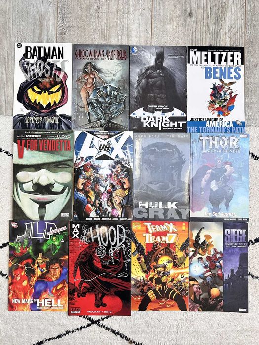 Komiksy oryginalne marvel dc inne