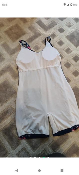 Суцільний купальник шортиками 2xl