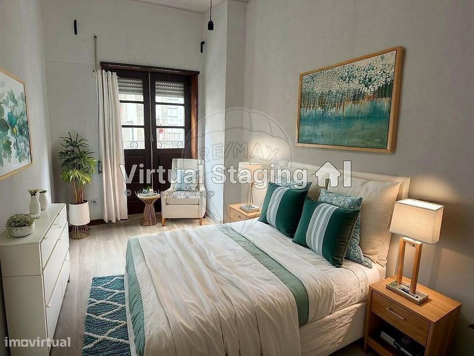 Apartamento T1 C/Varanda - Centro Porto