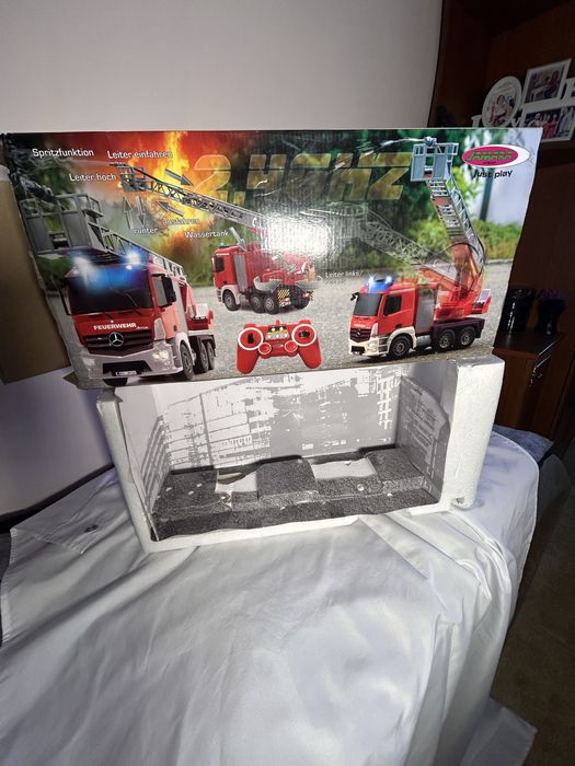 Пожежна машина на радіоуправлінні,радіокеруванні