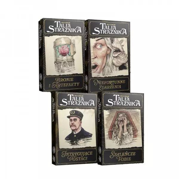 Zew Cthulhu: Zestaw 4 Talie Strażnika. Black Monk. Nowy Produkt