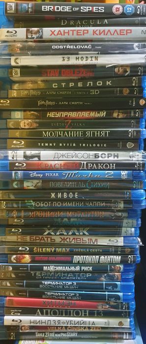 Blu ray фільми,ліцензія.