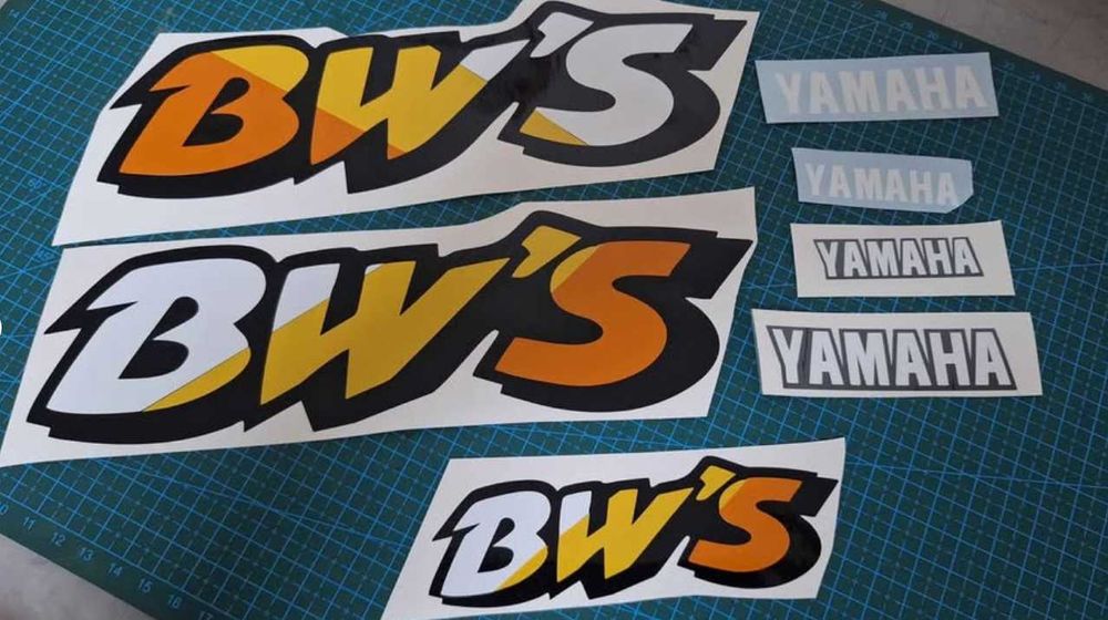 yamaha BW`s kit autocolantes
