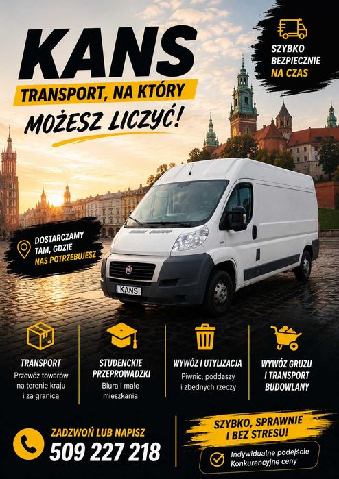 Usługi transportowe Kraków