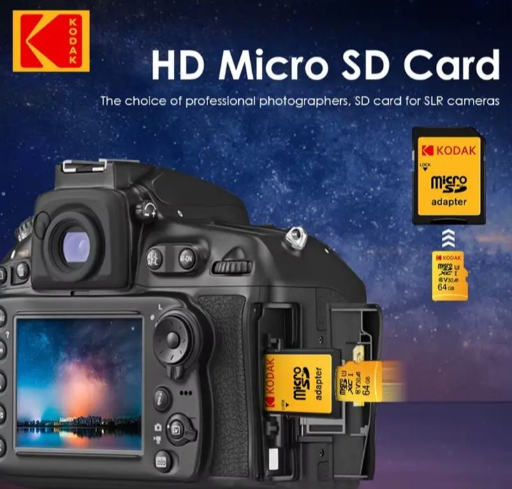 Карта пам'яті 64 ГБ Kodar, micro SD