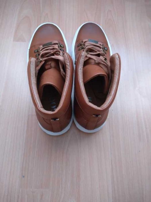 Buty Skórzane r.42 za kostkę ,męskie