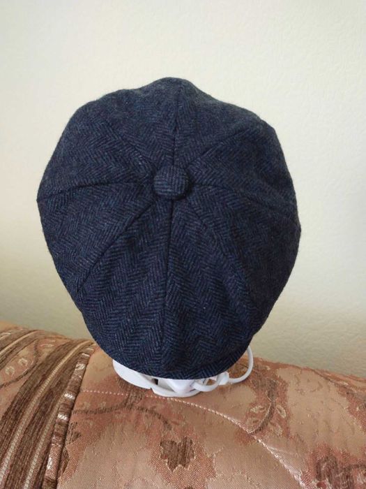 Вовняна кепка восьмиклинка denton hats (англія) / жиганка/хуліганка 57 розмір