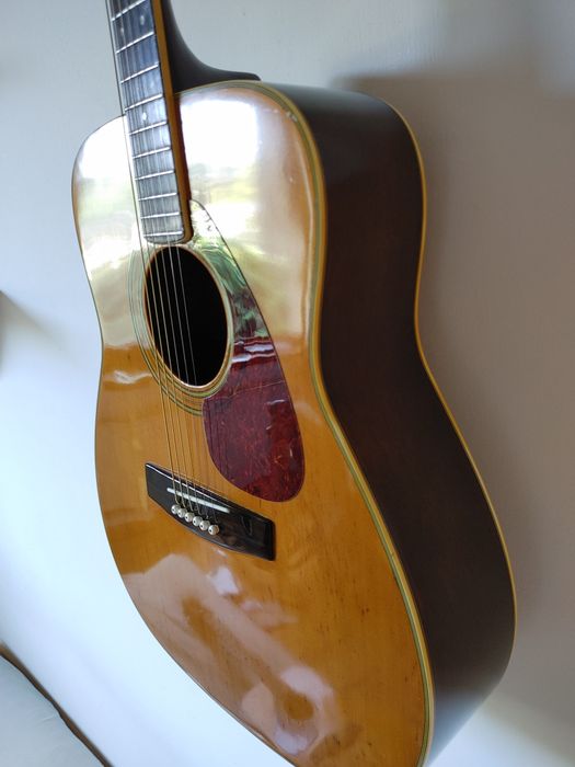 Yamaha FG450 Japan Green Label gitara akustyczna Dreadnought 1972