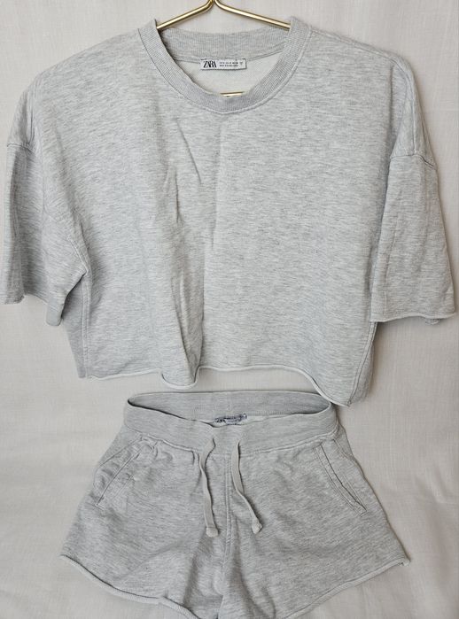 Костюм шорти та топ футболка zara