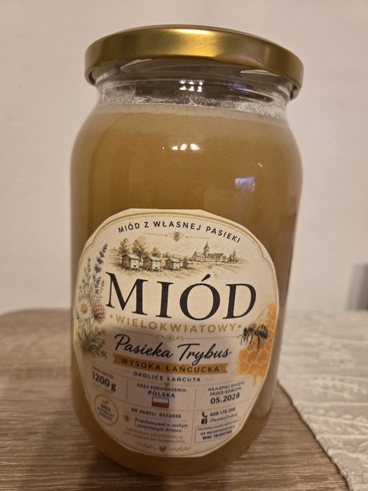 Miód z ekologicznej pasieki