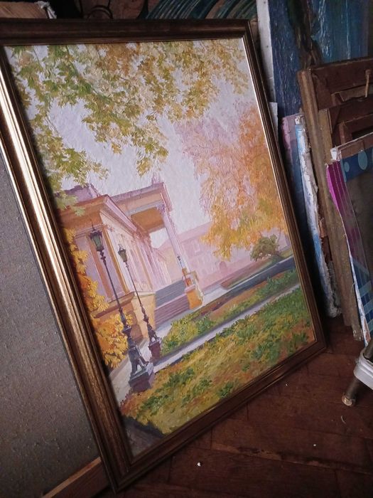 Картина. Масло. 90-е. Одесский археологический музей. Закипный В.А.