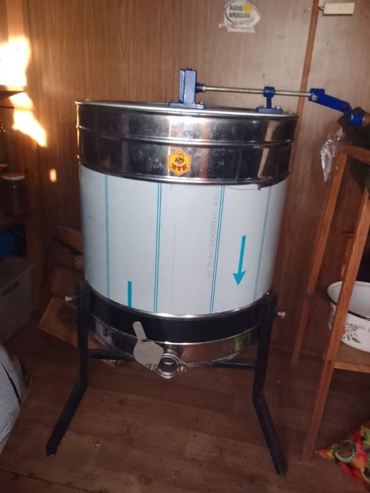 Miodarka nierdzewna ręczna