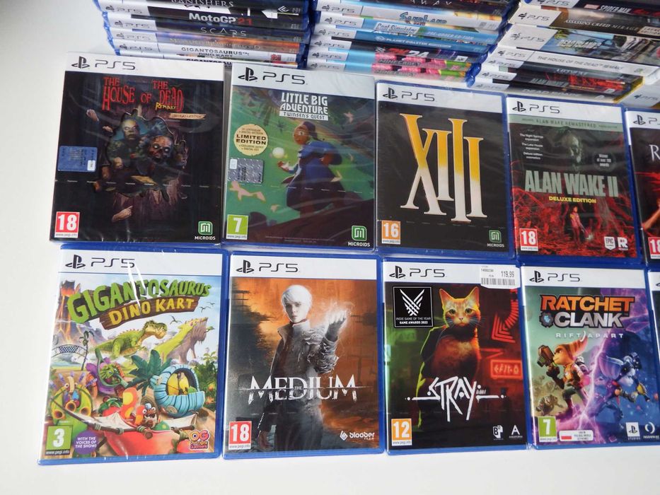 GRY NA KONSOLĘ Sony PS5 Playstation 5 GRY PS5 Płock MEGA wybór !!!