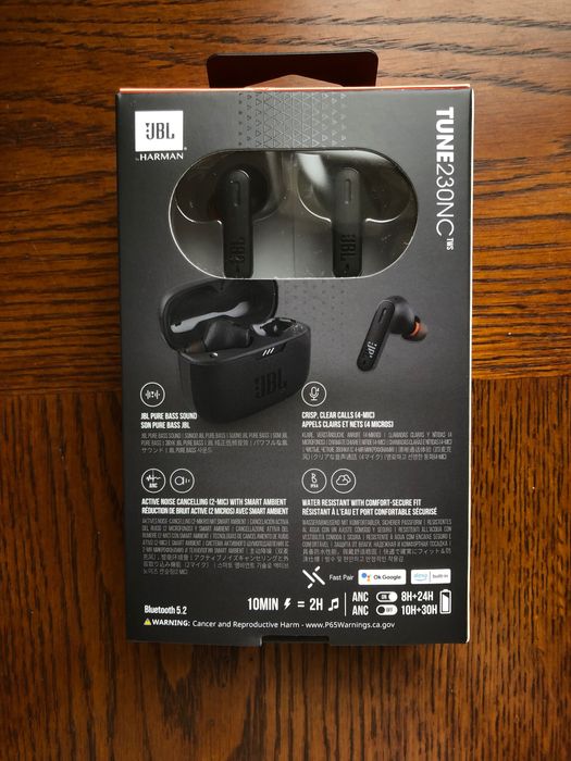 Auscultadores Bluetooth JBL TUNE230NC