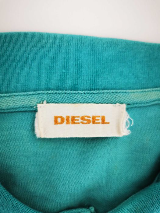 Pólo Diesel Azul Turquesa Tam M