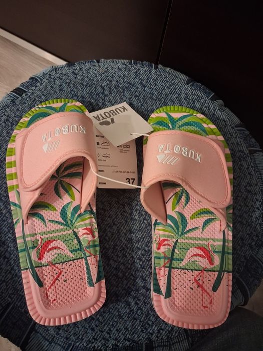 Klapki Kubota rozmiar 38 nowe