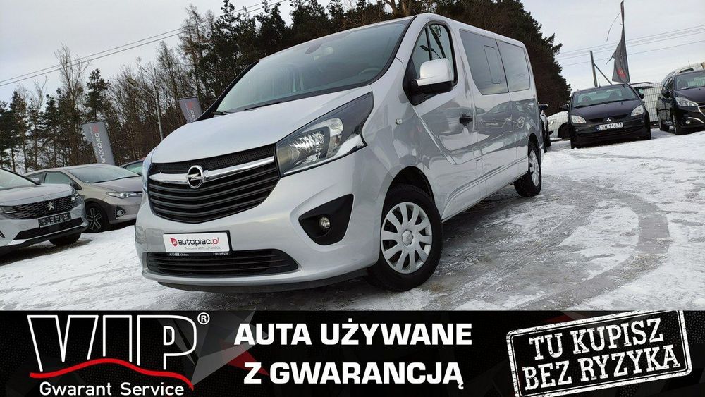 Opel Vivaro 1.6D 125KM L2H1 Klima Navi Temp Nawiewy Na tył Kamera 157Tyś GWARANCJA