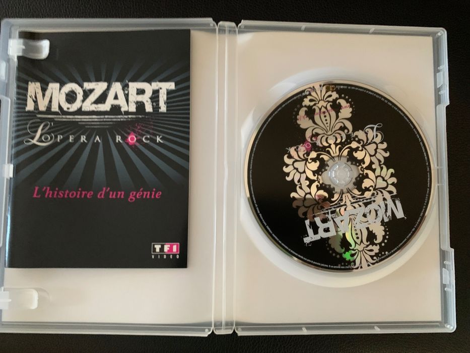 DVD original Mozart Ópera Rock