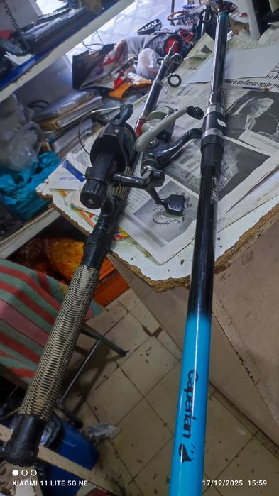 2 canas de pesca cada  20€ ,estado novo completas.