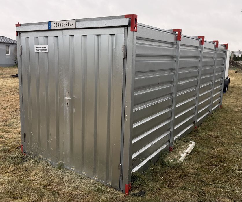 Składany kontener magazynowy 2,2 x 6 m | Wariant KTS 600