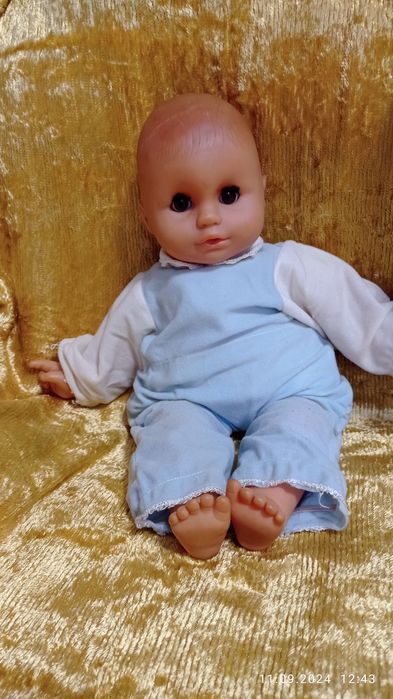 Кукла 1500и пупсик 400грн.из ГДР