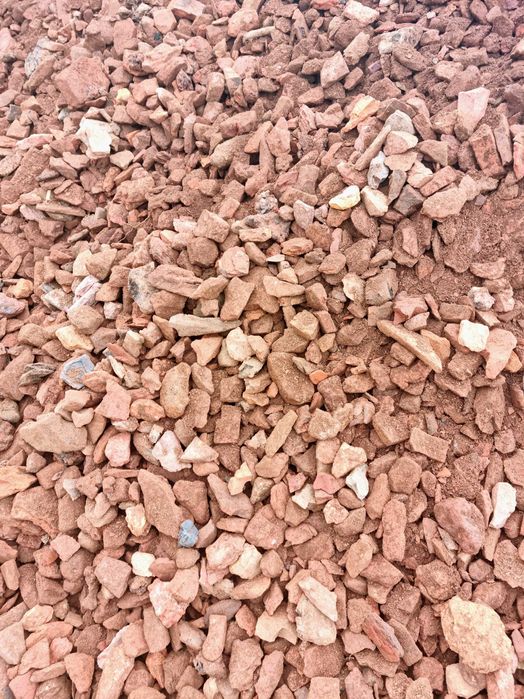 Łupek czerwony, kruszywo