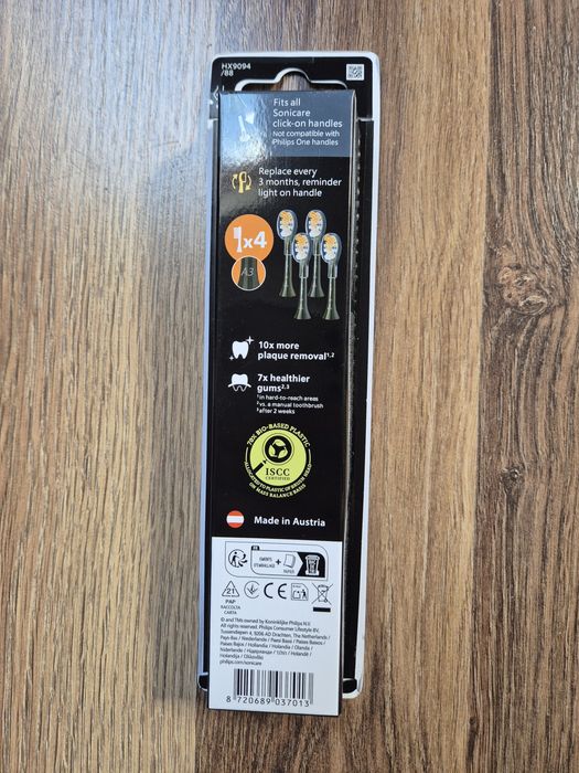 Philips Sonicare A3 Premium All-in-One końcówki 4 szt Soft HX9094/88