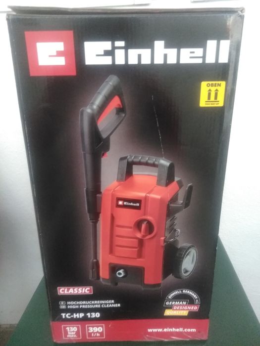 Lavadora de ALTA PRESSÃO, marca EINHELL, modelo CLASSIC TC-HP 130,NOVA