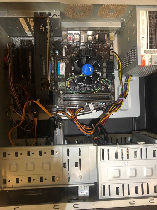 Komputer z procesorem InteI i5 6500 Dysk SSD M2 512+HDD 1TB GPU 1050 .