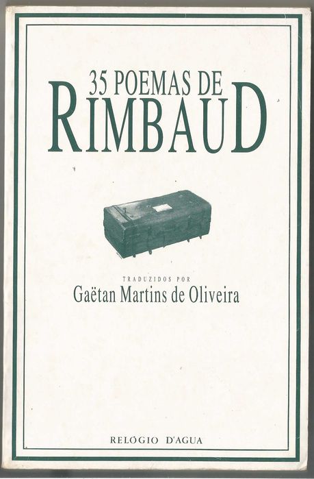 35 poemas de Rimbaud - ed. Limitada - Portes Grátis