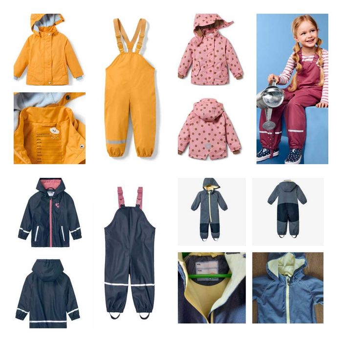 Комбінезон дощовик демісезонний Lupilu грязепруф костюм Німеччина