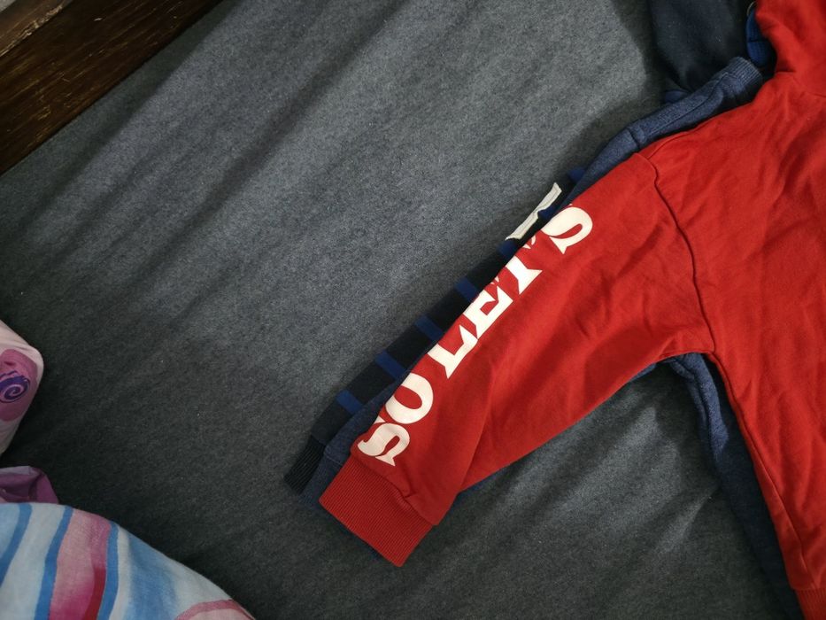 Paka ubrań chłopięcych bluzy sportowe bluzka koszulka bluza
