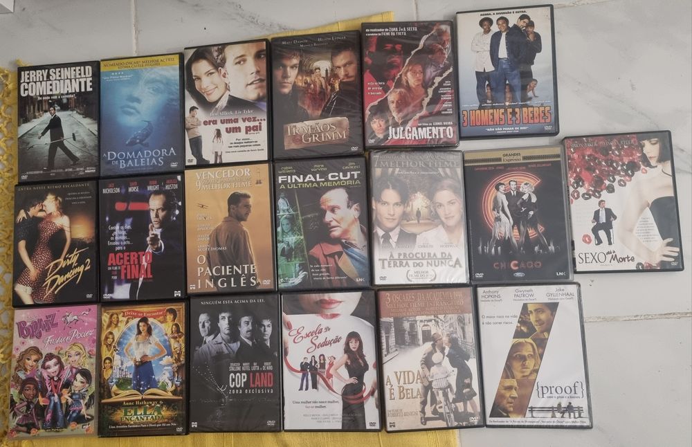 Mais de 100 DVDS Originais para Despachar a melhor Oferta