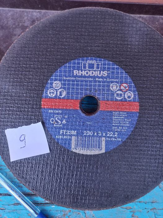 Круги абразивные 230,  180 оригинал RHODIUS