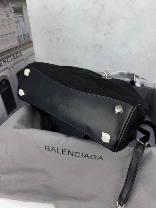 Сумка Balenciaga Rodeo Black Silver